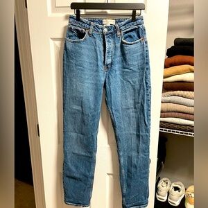 Abercrombie curve love jeans medium wash